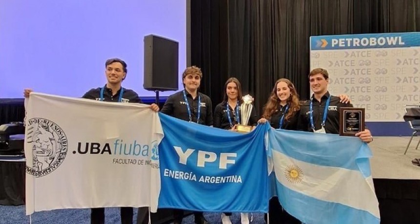 Santiago Rolandelli, el joven que hizo historia con la UBA al ganar el Mundial de Ingeniería en Petróleo