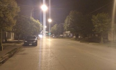 Humo en Villa Ramallo