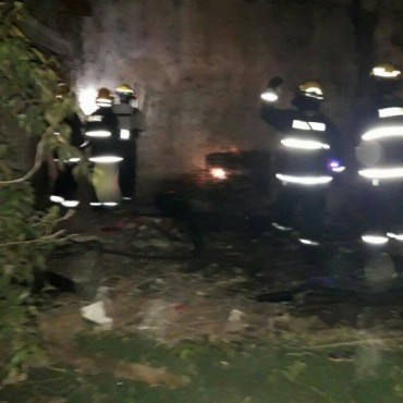 Bomberos controló un foco ígneo 