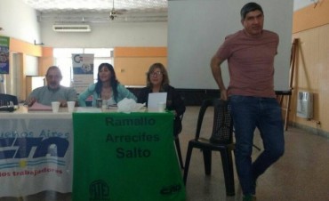 ATE junto a SUTEBA en defensa del sistema previsional