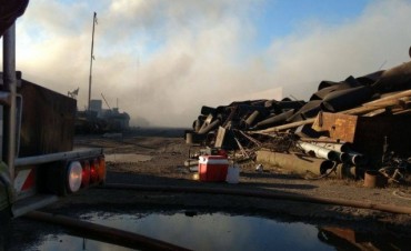 Bomberos Ramallo trabajó intensamente