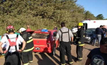 Accidente en ruta 1001