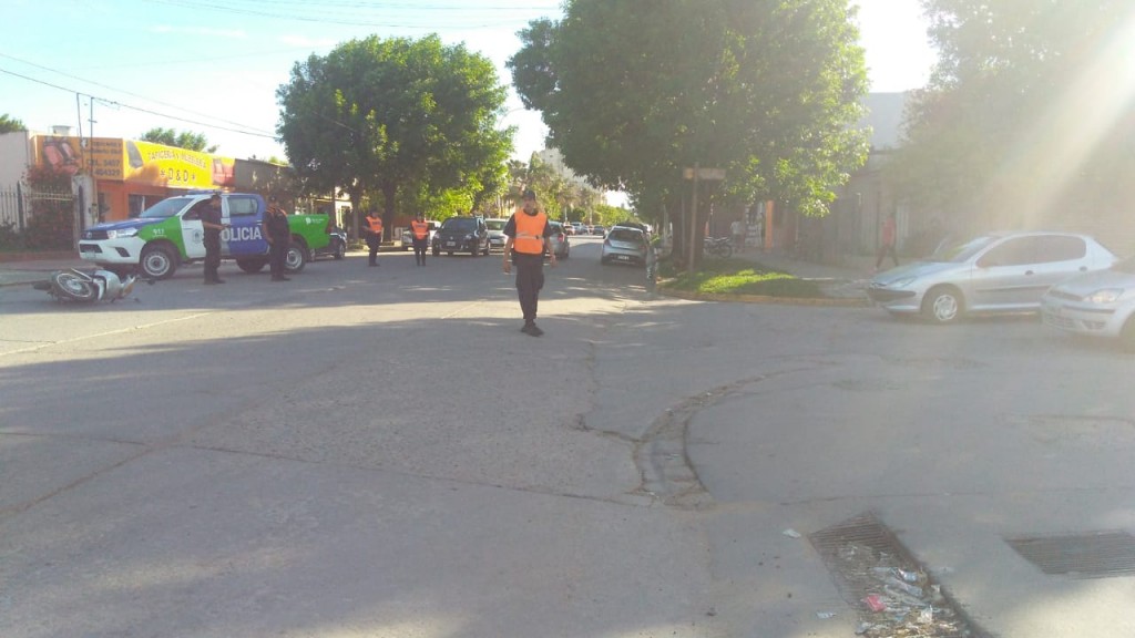 Accidente en Villa Ramallo