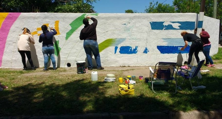 Avanzan los murales urbanos