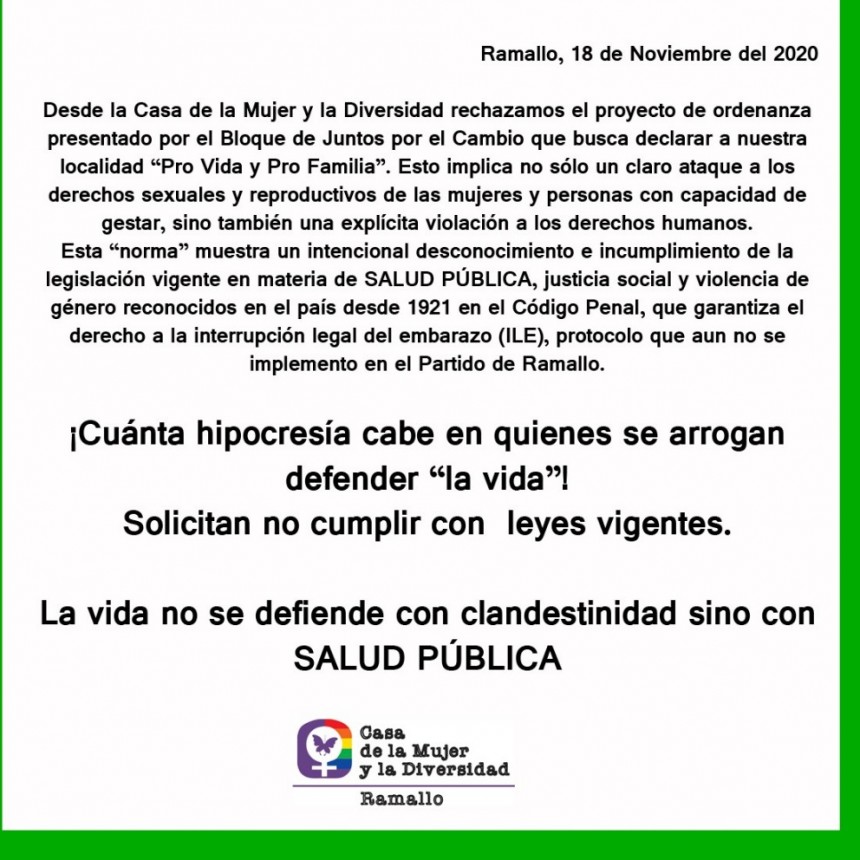 Casa de la Mujer y la Diversidad Ramallo