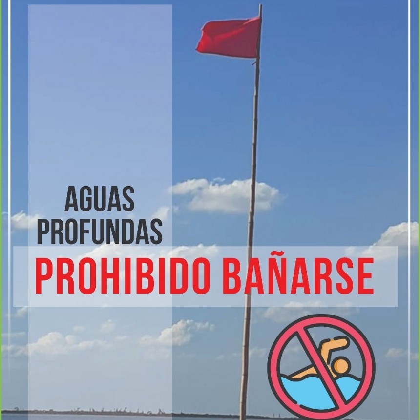 Prohibición de baño en el Paraná