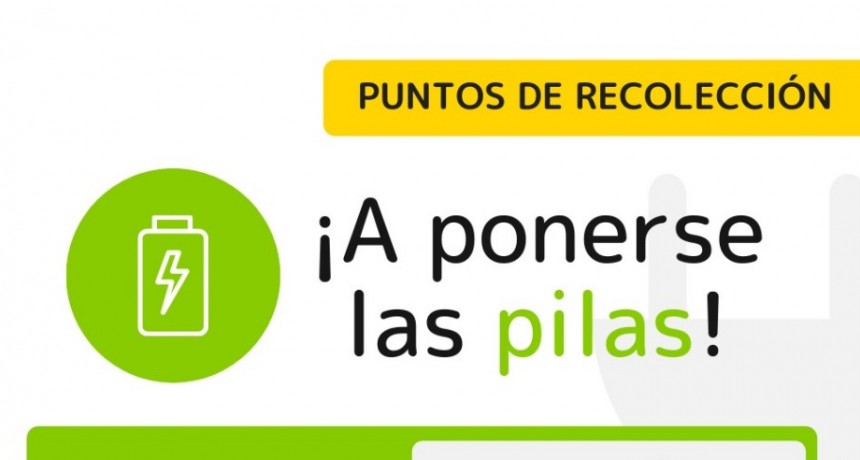 Campaña de recolección de pilas