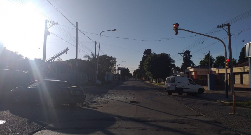 Choque en Villa Ramallo