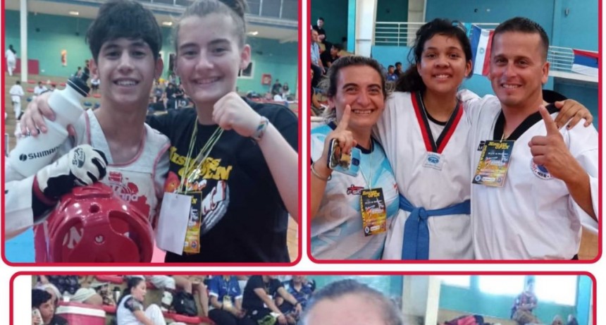 Taekwondo: Podios ramallenses en Misiones
