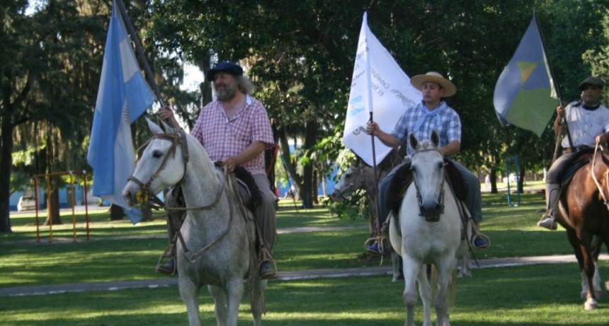 Se realizó la primera cabalgata de la soberanía