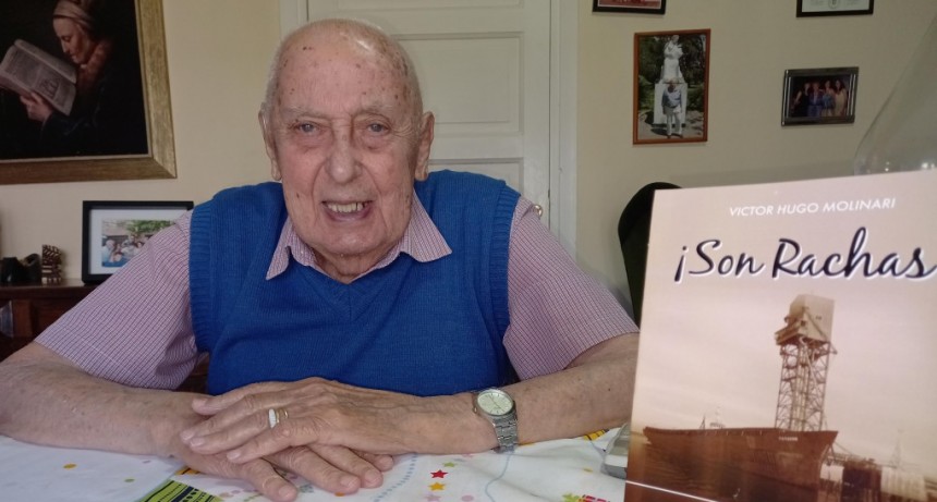 Víctor Hugo Molinari presenta “¡Son Rachas!” su tercer libro