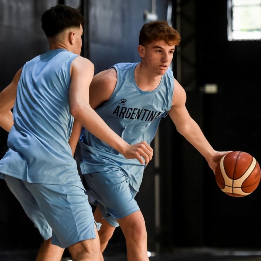 Sudamericano de Básquet U15: Martín Torriani confirmado en el plantel de la Selección Argentina