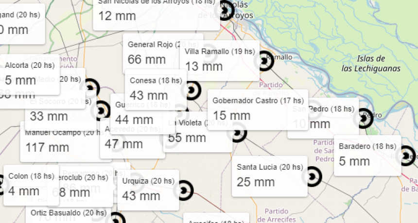 Llegaron las lluvias en medio de una sequía prolongada