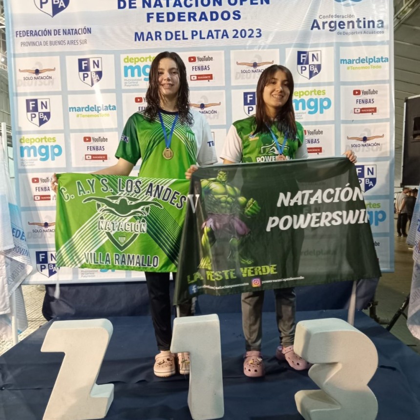 Pía Pasquali campeona provincial de natación