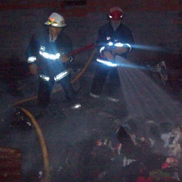 Se incendió una precaria vivienda en Ramallo