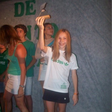 Catalina Oviedo fue Cóndor 2014 en Los Andes