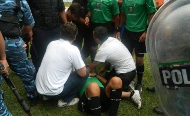 La final del Clausura termino con un escándalo lamentable