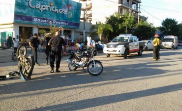 Accidente con lesionados en Villa Ramallo