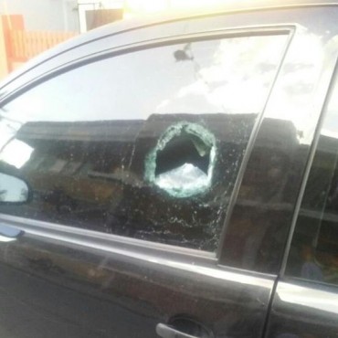 Así quedaron los autos tras el partido