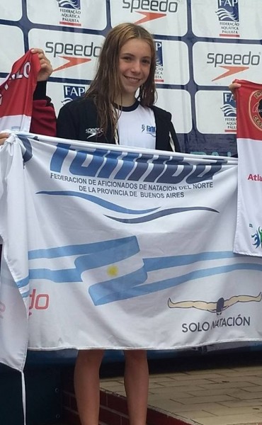 Catalina Oviedo subcampeona en Brasil