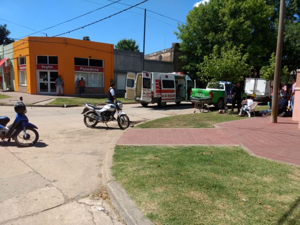 Colisión en Villa Ramallo
