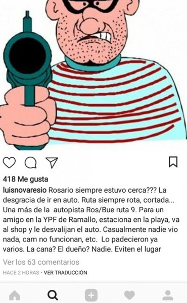 Le tocó a un amigo de Luis Novaresio