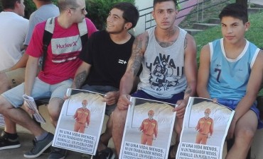 Pedido de justicia por Martín Santillán