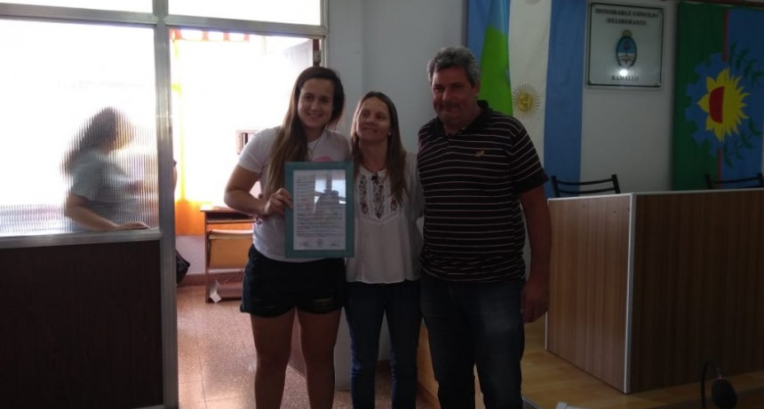  Laurina Oliveros deportista destacada