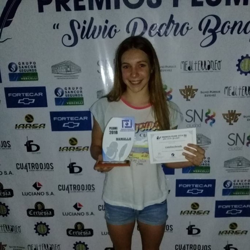 Catalina Oviedo Plumi de Ramallo 2018