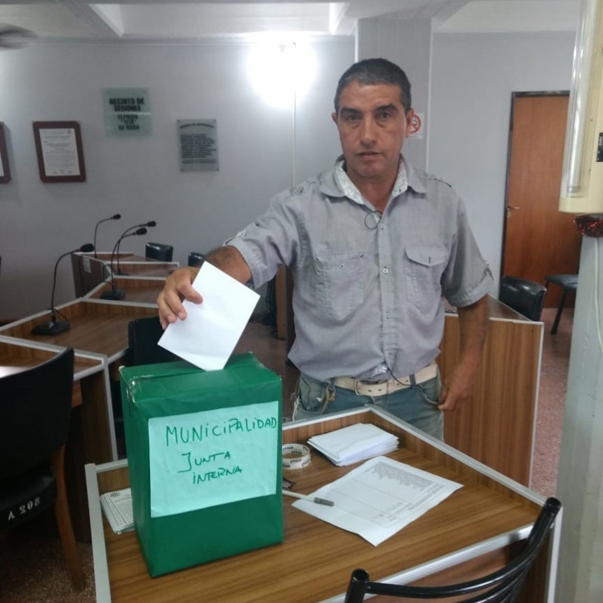 Lescano 'Histórica elección de delegados'