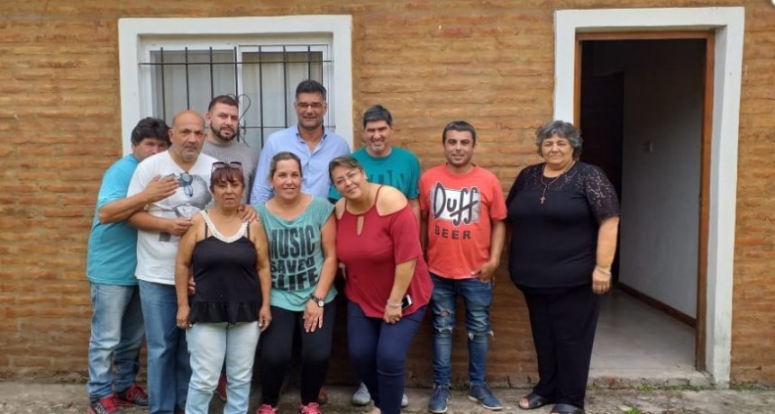 Visita del Intendente electo Profesor Gustavo Perie a ATE