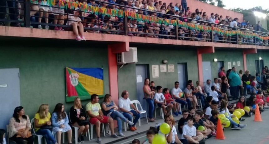 Fin de ciclo lectivo de una institución que promueve el deporte participativo