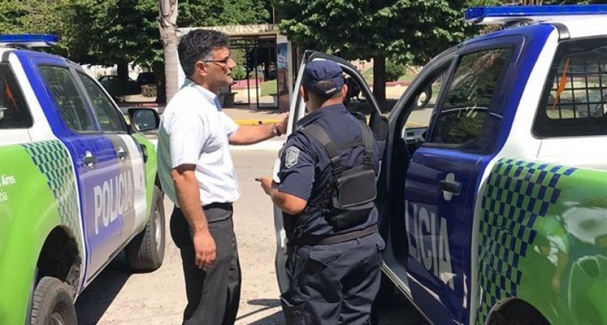 Seguridad:  Con Perie llegaron los patrulleros desde la provincia
