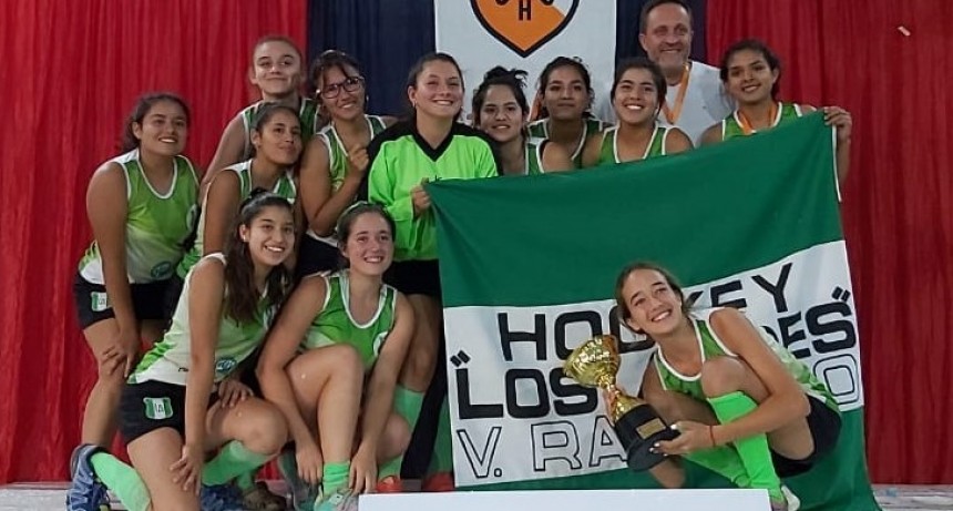 El Hockey Femenino de Los Andes fue tercero en  Sub 18