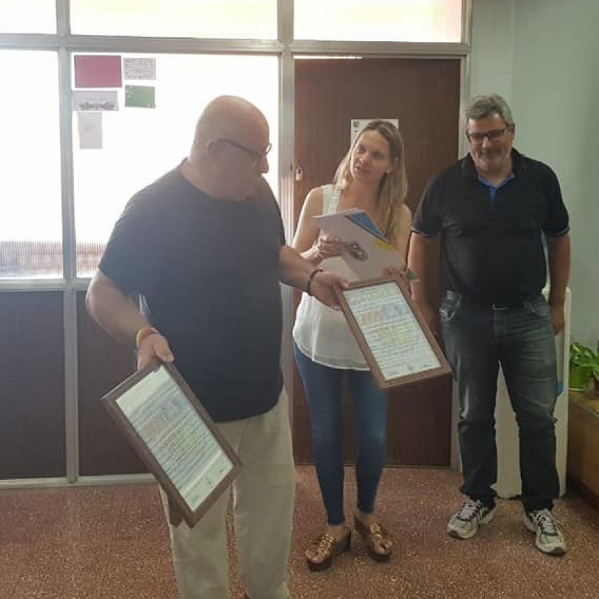 Reconocimiento para el Dúo Huitral 