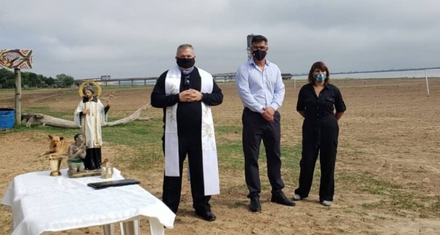 Se realizó la bendición de las aguas 