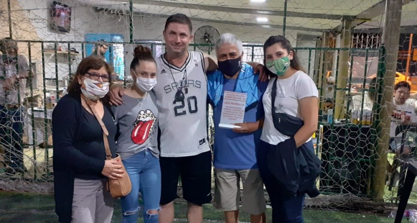 “Leo” Mansilla estuvo “presente” en su homenaje