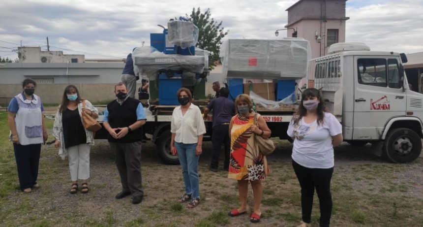 Millonaria inversión en equipamiento para la Escuela Técnica N° 2 de Pérez Millán