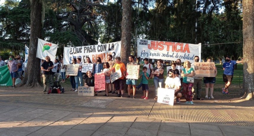 Al grito de la salud es un derecho se hicieron escuchar