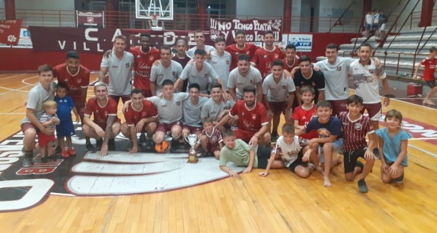 Futsal: Gran exhibición de los granates y los futbolistas profesionales