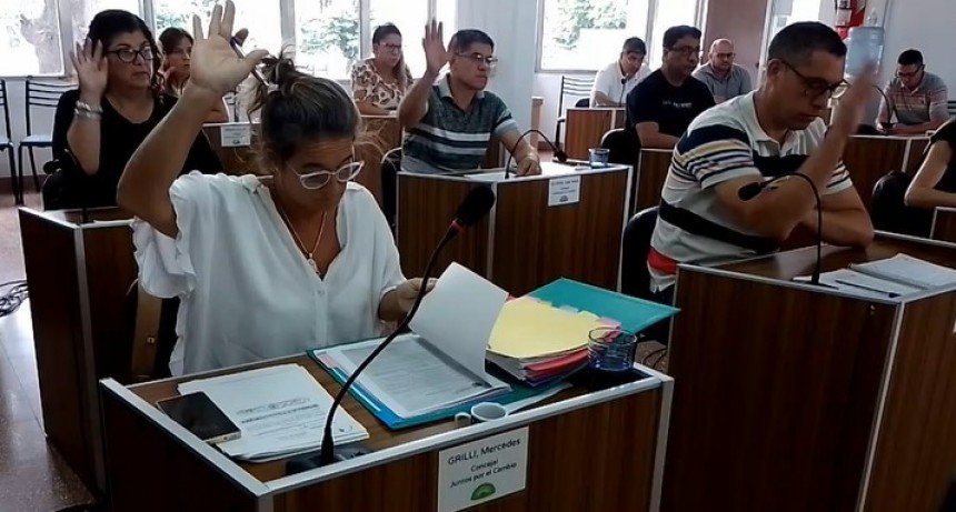 Perie impuso su posición en el concejo deliberante, por mayoría se aprobó la designación de la Doctora Aroza y la creación del Juzgado de Faltas