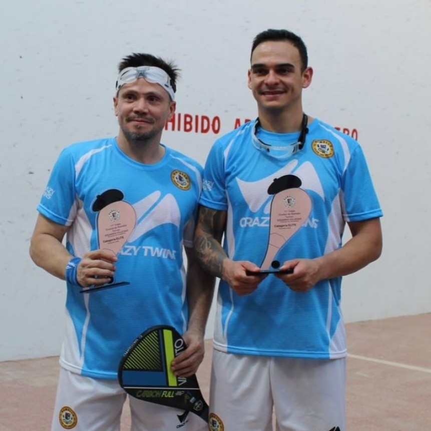 Alfredo Villegas y Mariano Cid ganaron el torneo Eduardo “Flana” Villegas.