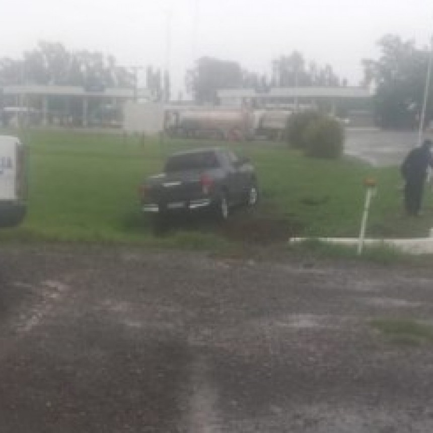 Despiste en Ruta 9: una mujer debió ser hospitalizada