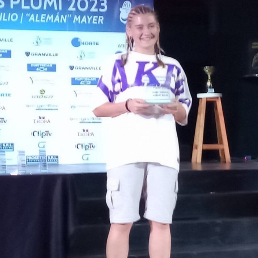 El Plumi de Ramallo fue para Constanza Gilliard