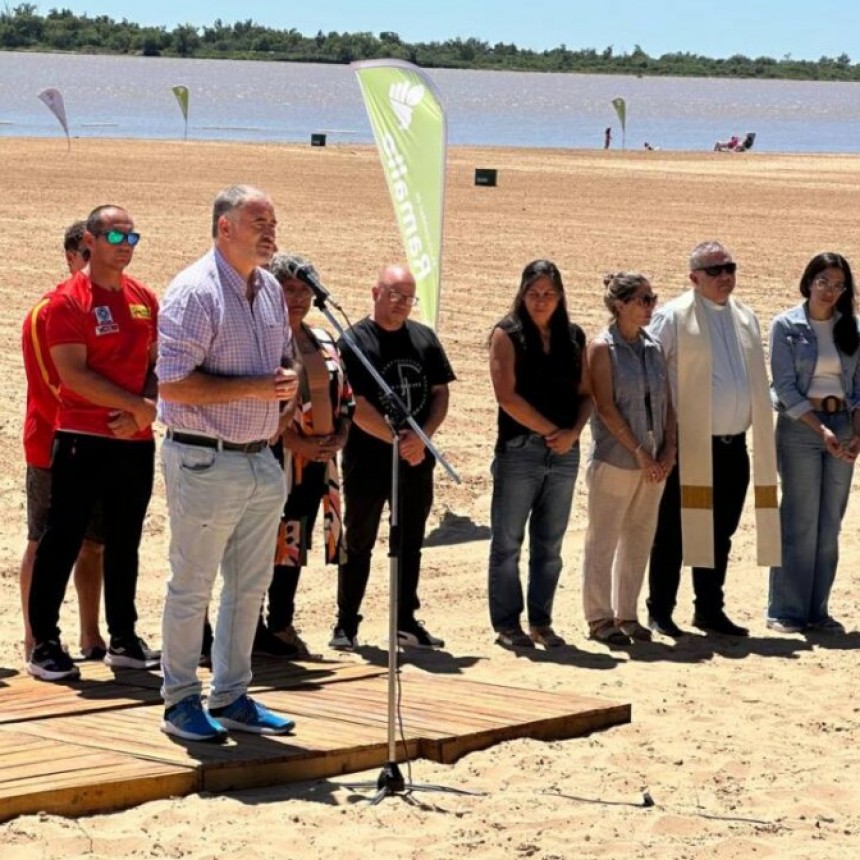 Ramallo dio inicio a una nueva temporada de verano con un acto cargado de emoción