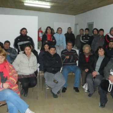 Reunión por inseguridad en Villa General Savio 