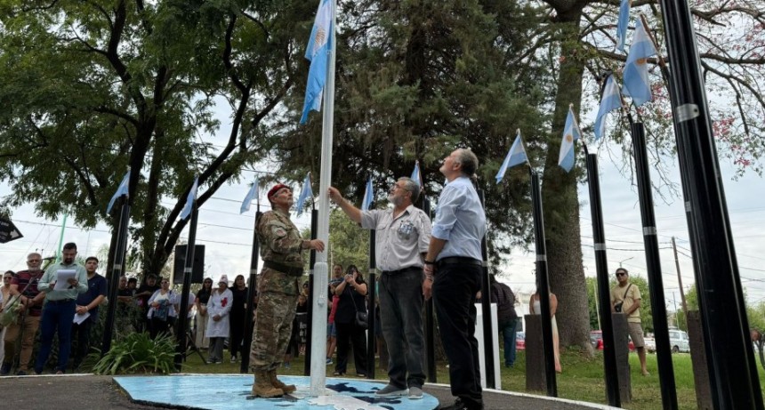 Ramallo honr&oacute; a sus h&eacute;roes de Malvinas en un acto cargado de memoria y emoci&oacute;n