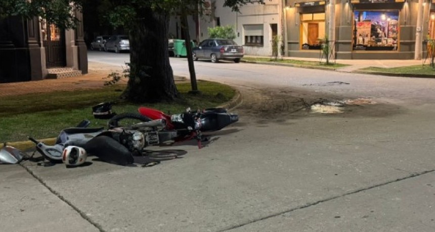 Grave accidente entre motocicletas en Villa Ramallo: un hombre de 74 a&ntilde;os 