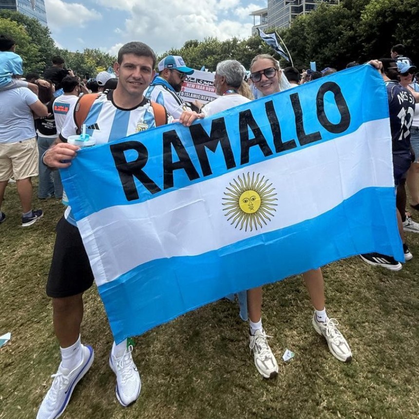 Fausto y Loli, los ramallenses que cumplen el sue&ntilde;o de vivir el Mundial desde Dallas
